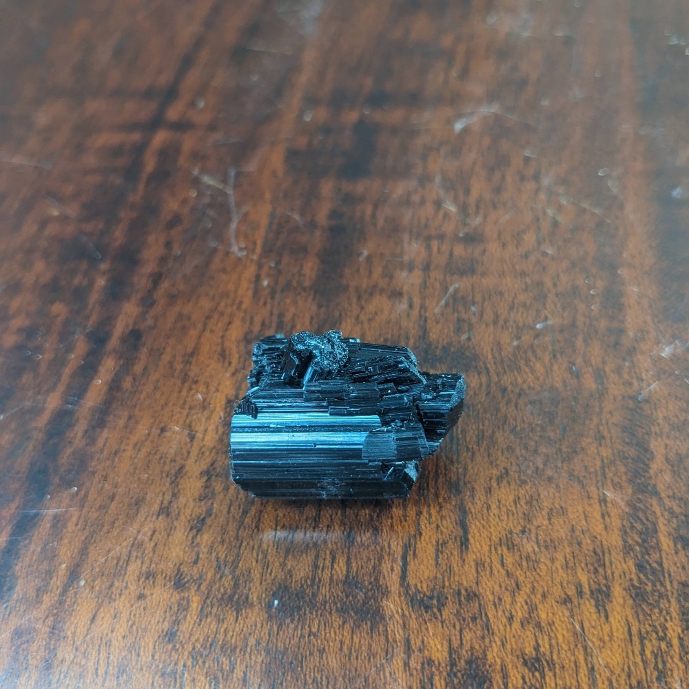Black Raw Tourmaline from Brazil Crystal